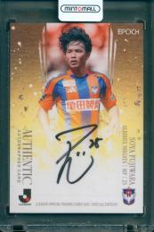 2025 EPOCH Jリーグ オフィシャルトレーディングカード スペシャルエディション 藤原奏哉 直筆サインカード【7/20】 アルビレックス新潟