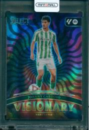 2024-25 PANINI SELECT LA LIGA SOCCER HOBBY Johnny Cardoso Visionary Real Betis