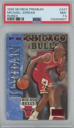 1996-97 SkyBox Premium Michael Jordan Rubies #247 【PSA7.5】 Chicago Bulls