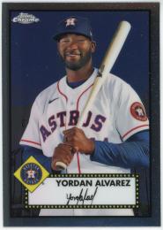 2021 Topps Chrome Platinum Anniversary #161 Yordan Alvarez