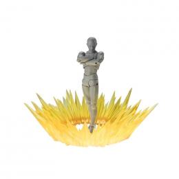 【魂EFFECT】SHOCK IMPACT Yellow Ver. for S.H.Figuarts (フィギュア用エフェクトパーツ) 新品 塗装済み完成品フィギュア