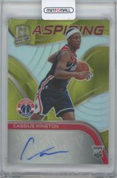 2020-21 PANINI Spectra Aspiring Autographs Gold / CASSIUS WINSTON(Washington Wizards) 【05/10】