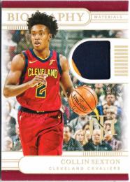 2019-20 PANINI Natioal Treasures Collin Sexton Biography Materials Prime 25枚限定 /14