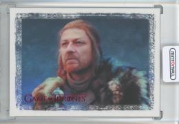 2023 Rittenhouse Game of Thrones  Eddard Stark Base #7 Red Parallels 40/50