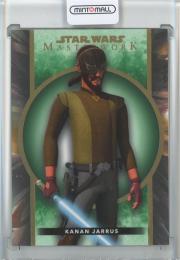 2022 Topps Star Wars Masterwork  Kanan Jarrus Base #79 Green Parallels 26/99