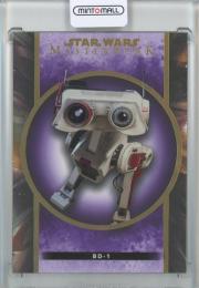 2022 Topps Star Wars Masterwork  BD-1 Base #85 Purple Parallels 03/50