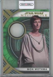 2022 Topps Star Wars Masterwork  Mon Mothma Rogue One On-Screen Prop Relics/Green Parallels ※表面色写り有(状態難) 48/99