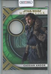 2022 Topps Star Wars Masterwork  Cassian Andor Rogue One On-Screen Prop Relics/Green Parallels 41/99