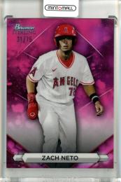 2023 Bowman Sterling Los Angeles Angels Zach Neto Magenta Refractors 31/75