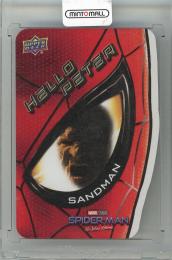 2023 UPPER DECK Spider-Man No Way Home  Hello Peter Metal #HP13  Sandman