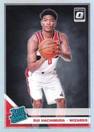 2019-20 Panini  Donruss Optic Washington Wizards Rui Hachimura Base Holoパラレル版