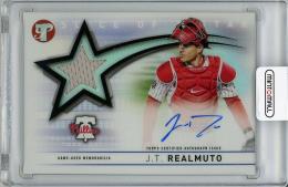 【裏面左下微キズあり】2022 TOPPS Pristine J.T. Realmuto Autograph & Game Used Memorabilia