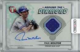 2023 TOPPS Pristine Paul Molitor Autograph & Game Used Memorabilia
