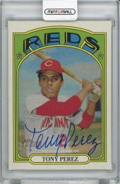2021 TOPPS Heritage Tony Perez Autograph