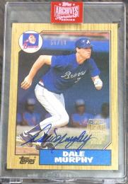2019 Topps Archives Signature Series Retired Atlanta Braves Dale Murphy Autograph 50/80