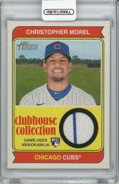 【表面微スレあり】2023 TOPPS Heritage Christopher Morel Game Used Memorabilia (RC)