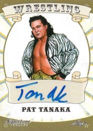 2016 LEAF Signature Series Wrestling  Pat Tanaka Autograph