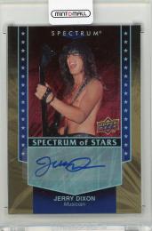 2008 UPPER DECK Spectrum Spectrum of Stars Signatures #JD Jerry Dixon