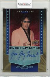 2008 UPPER DECK Spectrum Spectrum of Stars Signatures #JF Jay Jay French