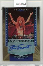 2008 UPPER DECK Spectrum Spectrum of Stars Signatures #SS Steven Sweet