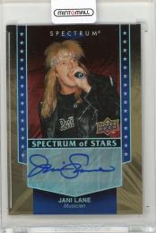 2008 UPPER DECK Spectrum Spectrum of Stars Signatures #JL Jani Lane