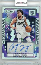 2023-24 Panini Recon Colby Jones #RRS-CBY Rookie Recon Signatures 【084/149】《やや難あり》 Kings