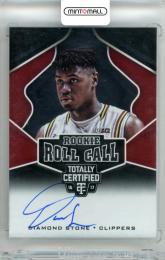 2016-17 Panini Totally Certified Diamond Stone #33 Rookie Roll Call Autograph Card《やや難あり》 Clippers