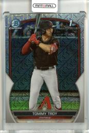 2023 Bowman Draft Chrome Arizona Diamondbacks Tommy Troy Asia Refractor