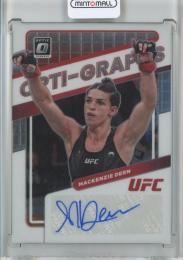 2022 Panini Donruss Optic UFC  Mackenzie Dern Opti-Graphs