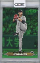 2024 TOPPS Stadium Club NPB #59 / 菅野智之(読売ジャイアンツ) Green Foilパラレルカード 【07/99】