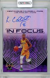 2017-18 PANINI Vanguard Kentavious Caldwell-Pope In Focus Autographs Purple 25枚限定 /13