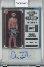 2023 Panini Chronicles UFC  Damon Jackson Contenders Optic Rookie Season Ticket/RC