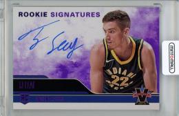 2017-18 PANINI Vanguard TJ Leaf Rookie Signatures Purple 49枚限定 /22