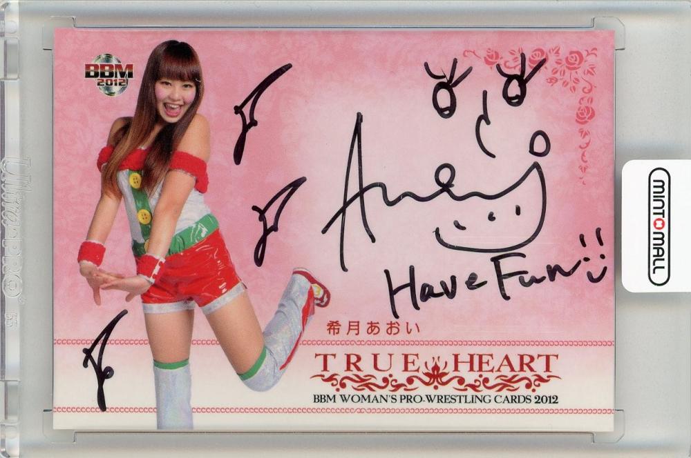 BBM 2018 TRUE HEART ハイジ・カトリーナ　直筆サインカード 誠実 贅沢 BBM18 ハイジ・カトリーナ 直筆サイン TRUE HEART