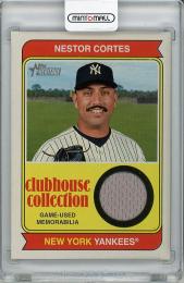 2023 TOPPS Heritage High Number Nestor Cortes Game Used Memorabilia