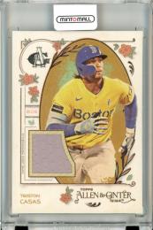 2024 Topps Allen & Ginter Triston Casas #AGR-TC Allen & Ginter Relics Red Sox