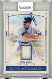 2024 Panini Boys of Summer Wade Boggs #PM-WB Pastiime Materials【014/125】 Yankees