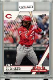 2024 Topps Trading Card Day Elly De La Cruz #NTCD-B8 RC Reds