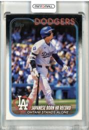 2024 Topps Update Series Shohei Ohtani #123 Japanese-born HR Record Dodgers