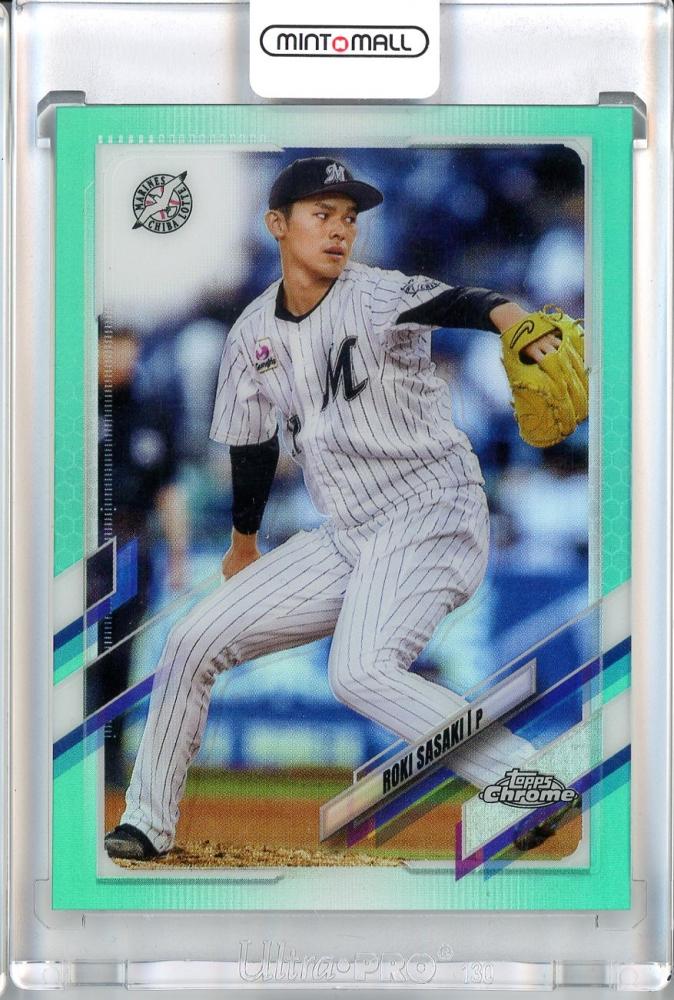 佐々木朗希 topps chrome NPB ベースカード ミントモール / MINT 池袋店 / 2024 TOPPS NPB CHROME ベース