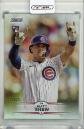 2025 Topps Stadium Club  Matt Shaw Rainbow Foil #65【25/25】