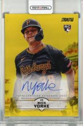 2025 Topps Stadium Club  Nick Yorke Yellow Autographs #SCBANY