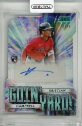 2025 Topps Stadium Club  Kristian Campbell Goin' Yard Autographs Turquoise #GYAKC【52/99】