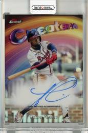 2025 Topps Finest Ozzie Albies Creators Autographs #CAVOA