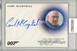 2015 RITTENHOUSE James Bond  Carl McCrystal as Trukhin Archives Autographs #A260