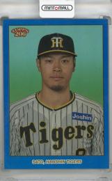 2024 Topps NPB 206 佐藤輝明 Blue【26/75】 阪神タイガース