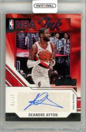 2023-24 Panini Contenders Deandre Ayton #NI-DAA NBA Ink Autograph Card【07/75】 Trail Blazers