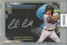 2023 Topps Inception Arizona Diamondbacks Corbin Carroll Silver Signings #ISS-CC Auto RC(ROOKIE YEAR!) 12/99