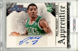 2013-14 Panini Crusade Phil Pressey #27 Apprentice Signature Celtics