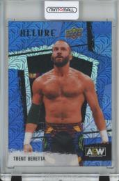 2022 Upper Deck Allure AEW All Elite Wrestling  Trent Beretta Base/Blue/#77 14/35